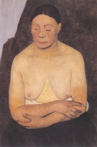 Półnaga kobieta